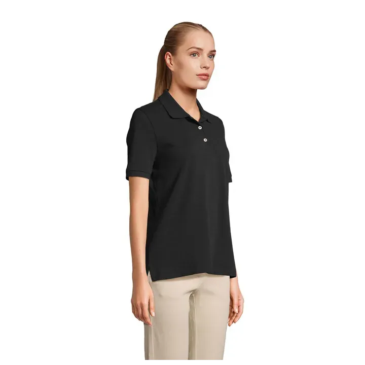 PACIFIC WOMEN POLO - S04440 (MOCN#BK)